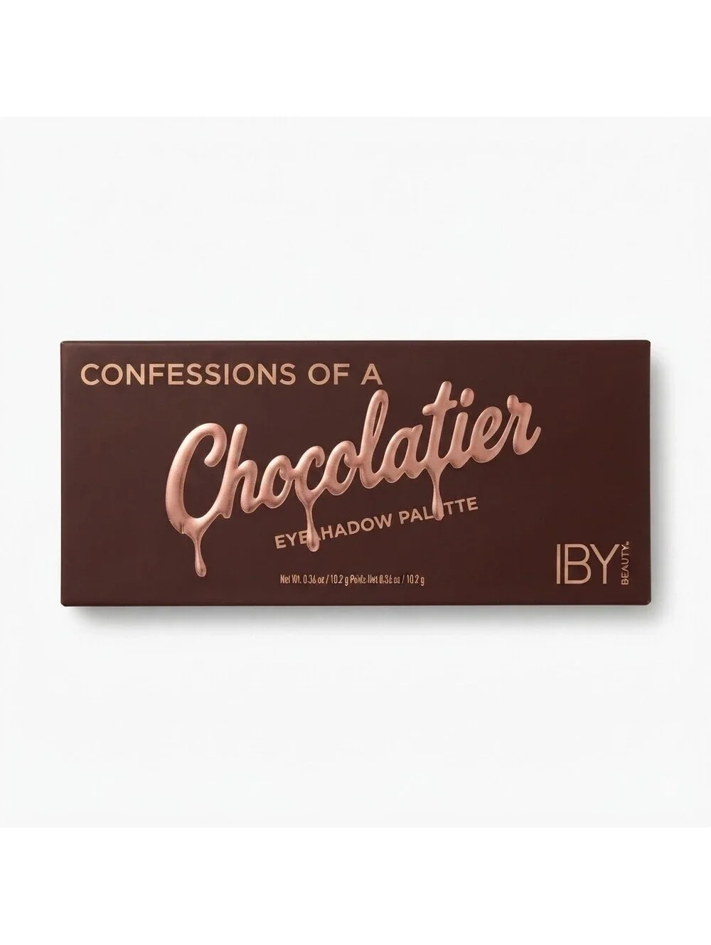 IBY Beauty Confessions of a Chocolatier Eyeshadow Palette 8 Shades New